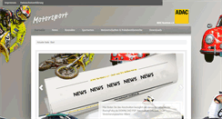 Desktop Screenshot of motorsport-nordrhein.de